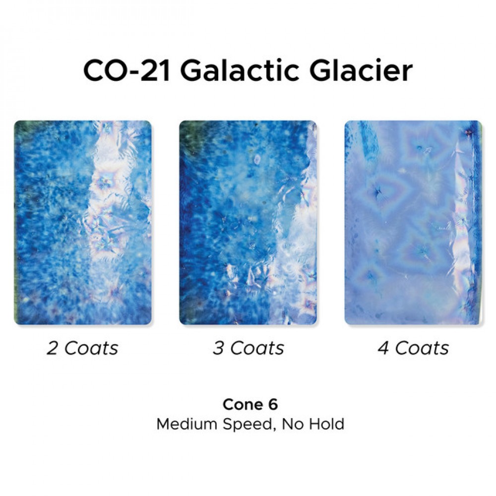 Galactic Glacier - 16-oz Amaco Cosmos Mid Range Glaze